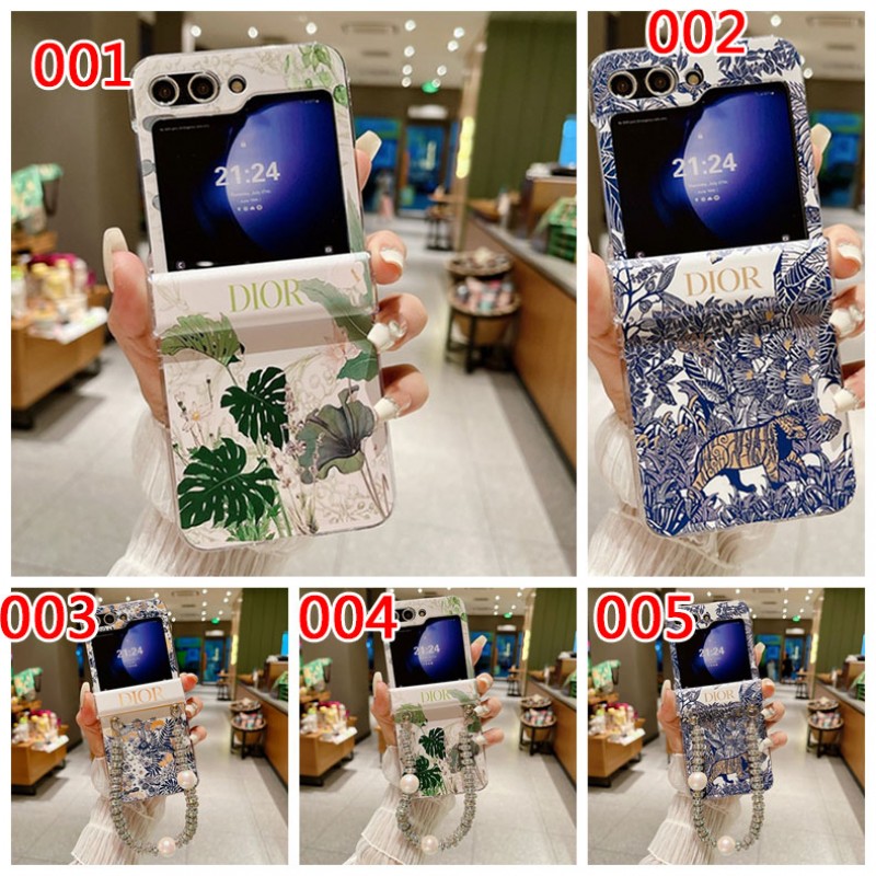 Dior ディオールハイブランドギャラクシー z フリップ5 4ケース男女