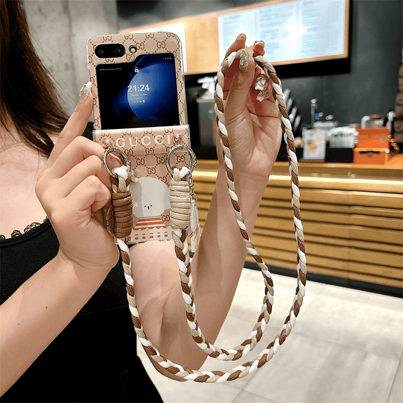 Gucci グッチgalaxy z flip6 fold6ケースブランドgalaxy z fold6 5 4 3