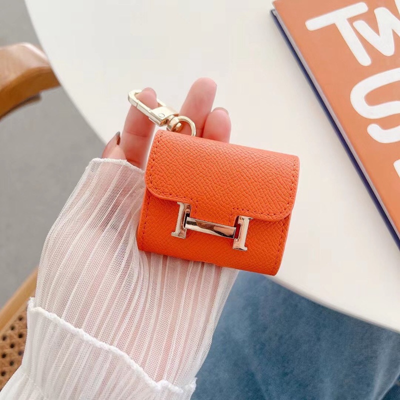 エルメスairpods pro2ケースブランドシンプル高品質エアーポッズ 3