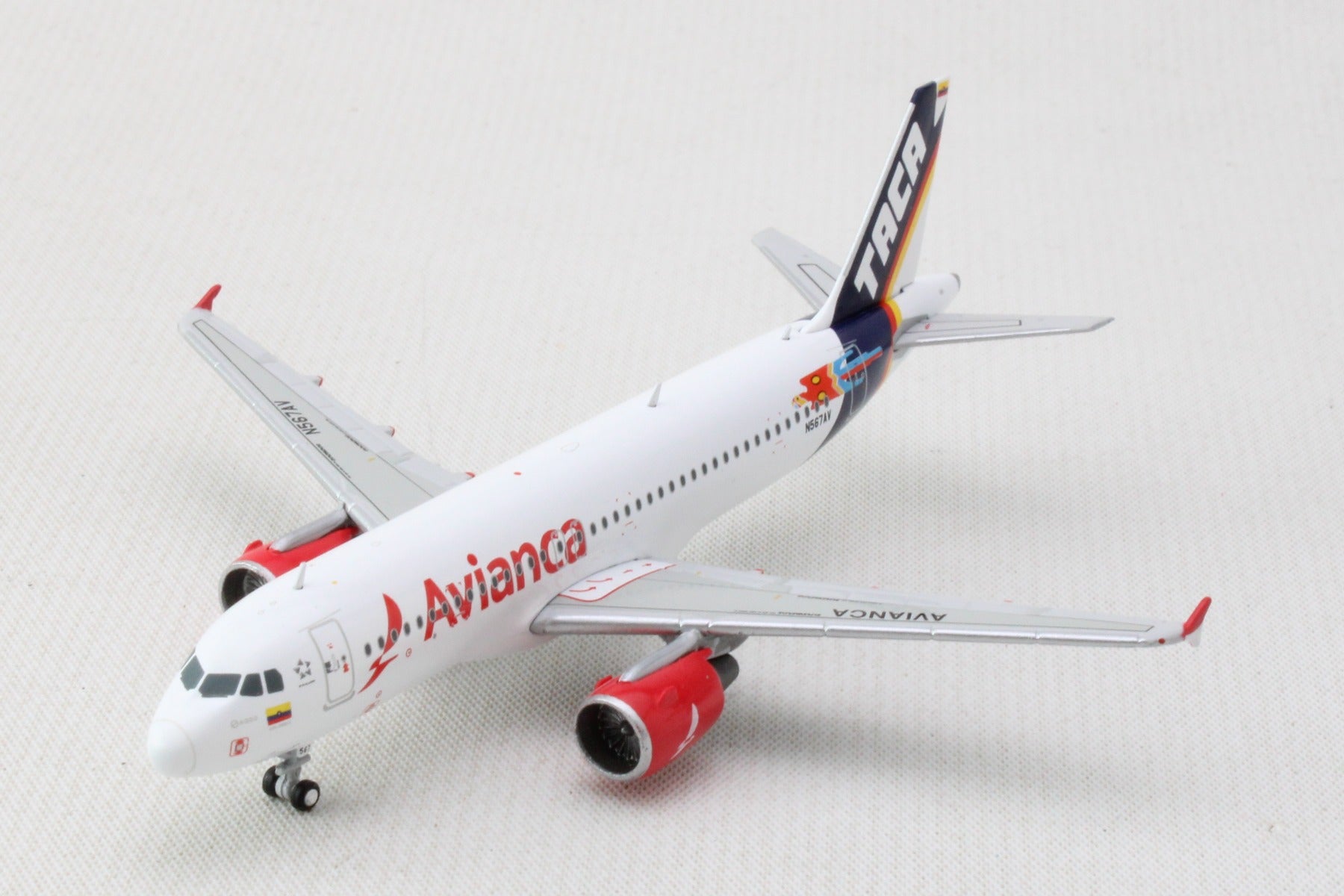 GEMINI AVIANCA A320 1/400 TACA RETRO REG#N567AV