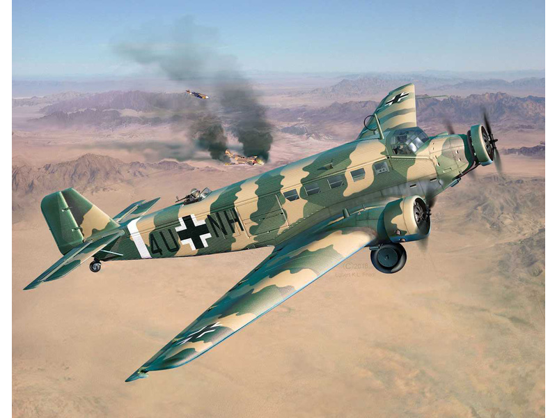 Revell Junkers Ju52/3m Transport (1:48) (RVL03918) | Astra