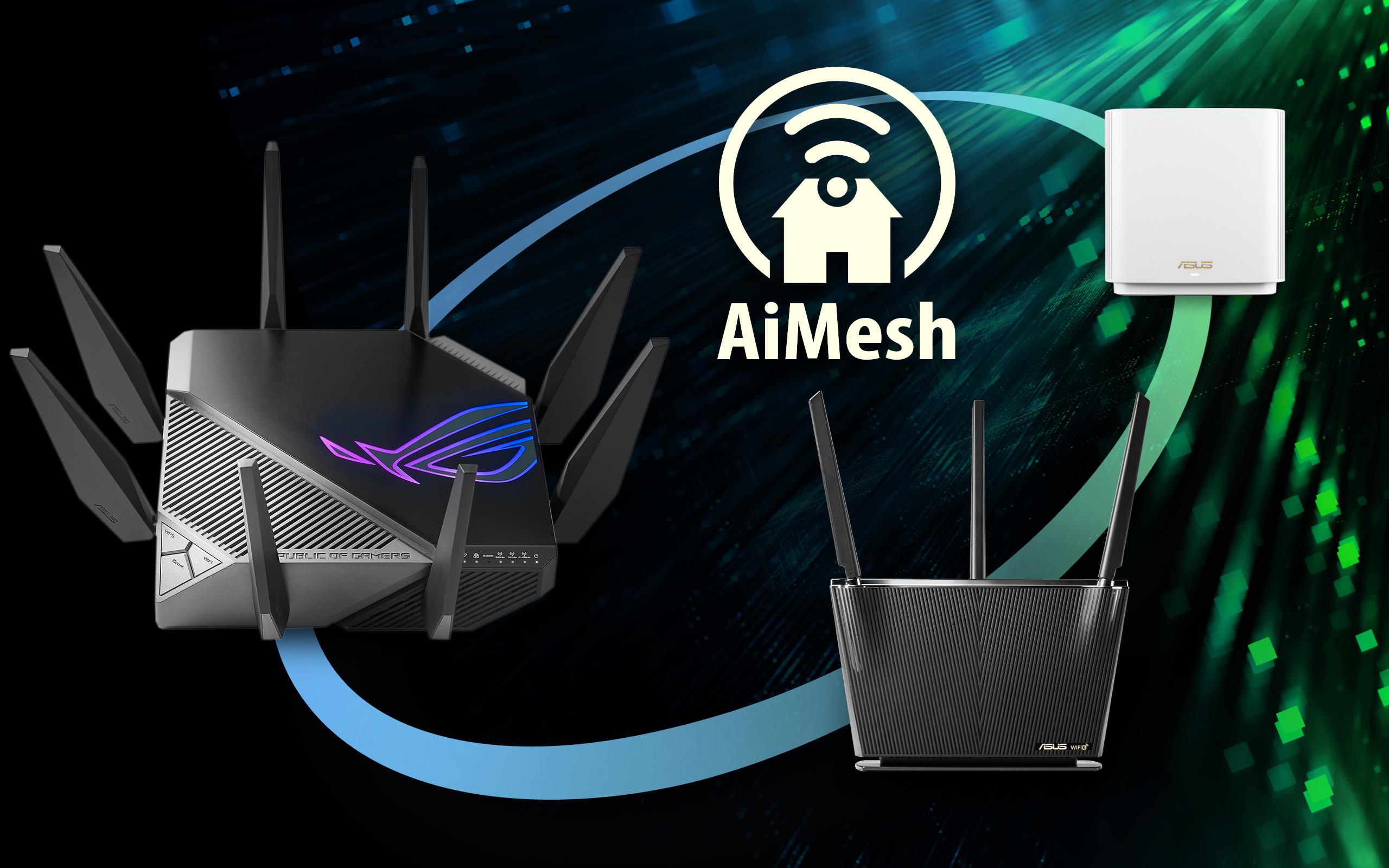 WiFi Speed - BE10000 to BE18000｜Whole Home Mesh WiFi System｜ASUS