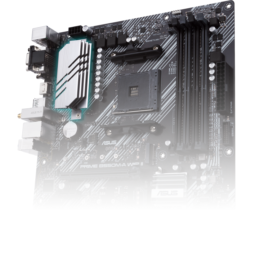PRIME B550M-A WIFI II｜Motherboards｜ASUS USA