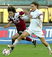 中村先発、レッジーナがローマに1―0 セリエA - asahi.com