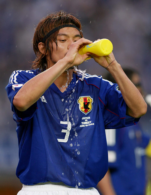 サッカー 日本代表 ユニフォーム 2002 年 日韓 W杯 背番号 3 松田直樹 サッカー 日本代表 ユニフォーム 2002 年 日韓 W杯 背番号 3 松田直樹
