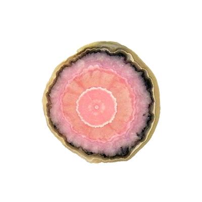 インカローズ 原石スライス 15.5x16.3mm - アサオ工芸オンライショップ