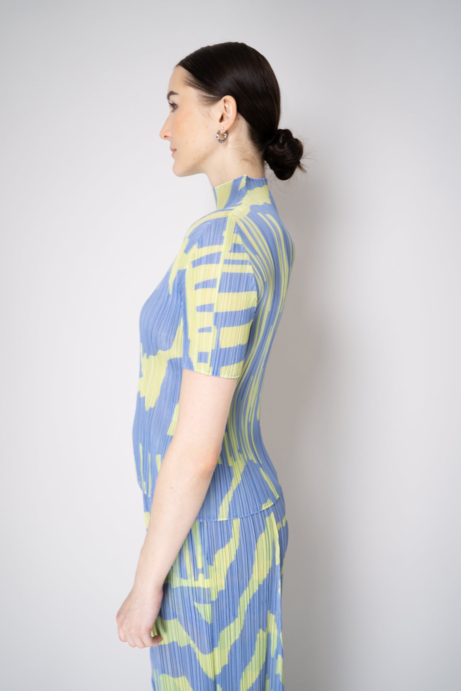 プリーツプリーズ 半袖シャツ REFRACTION Pleats Please Issey Miyake