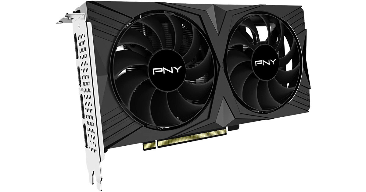GeForce RTX 4060を搭載するPNY社製グラフィックボード「PNY GeForce