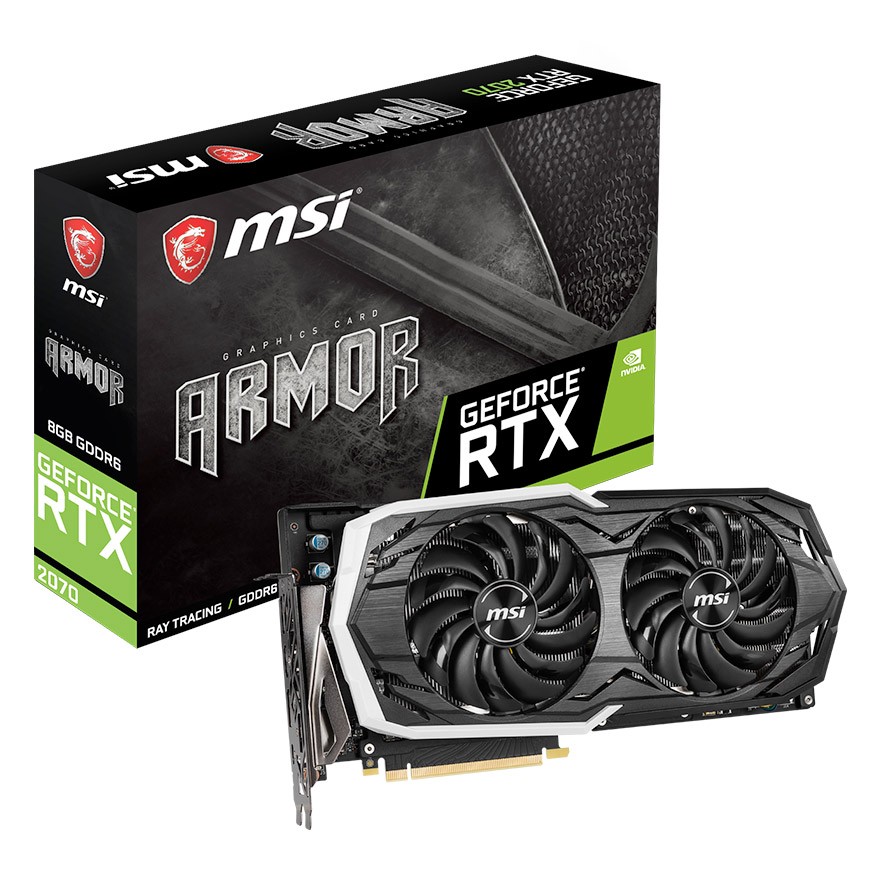 GeForce RTX 2070 ARMOR 8G | MSI グラフィックボード GeForce RTX