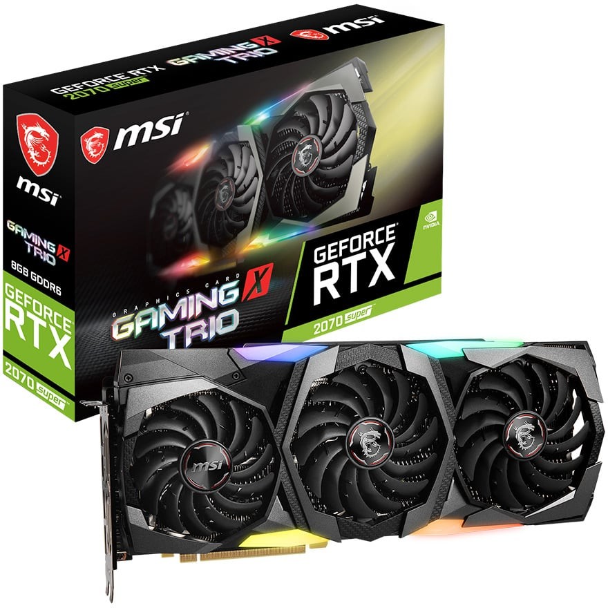 GeForce RTX 2070 SUPER GAMING X TRIO | MSI グラフィックボード