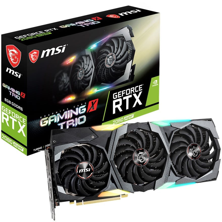 GeForce RTX 2080 SUPER GAMING X TRIO | MSI グラフィックボード