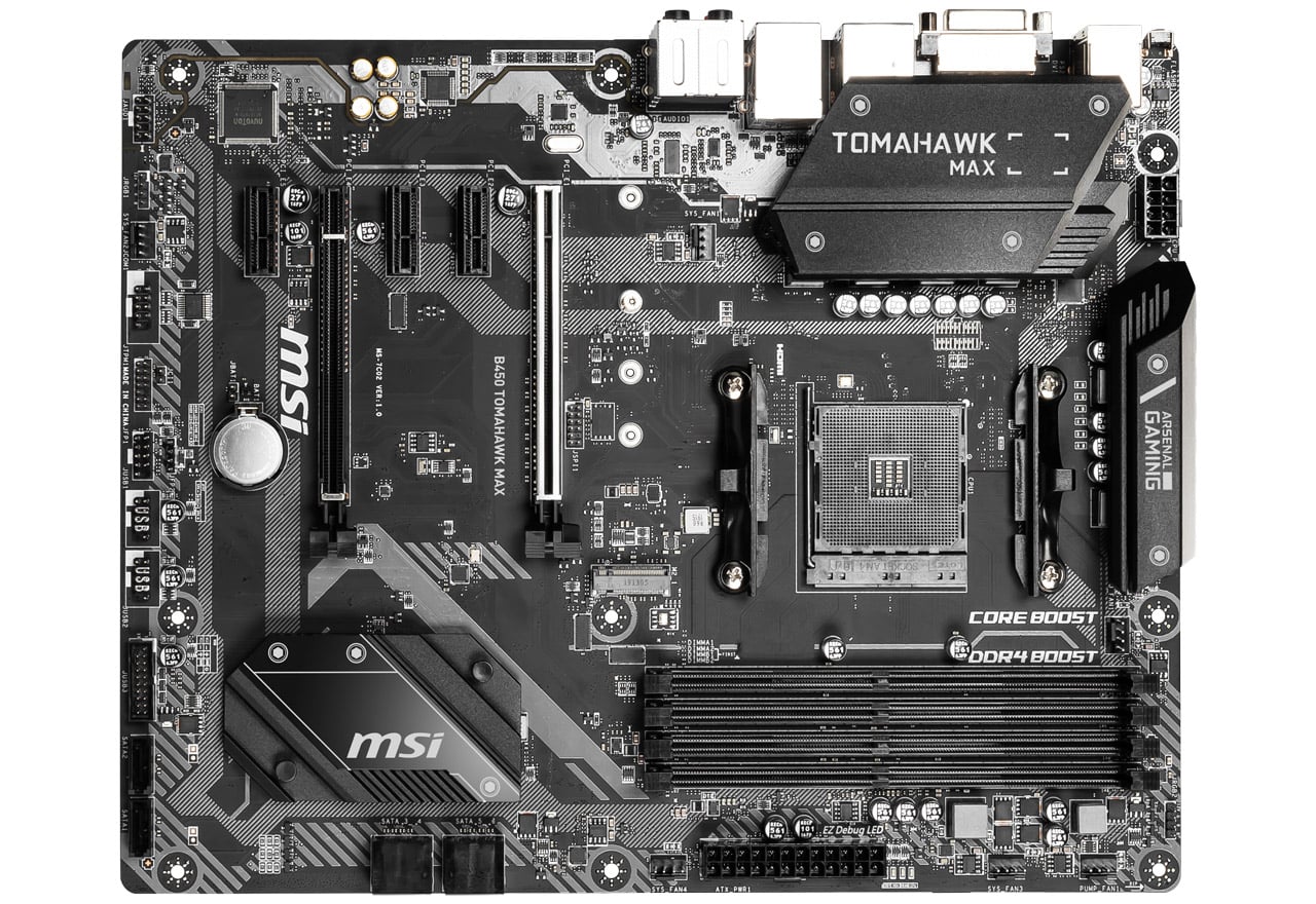 B450 TOMAHAWK MAX | MSI マザーボード AMD B450チップセット | 株式