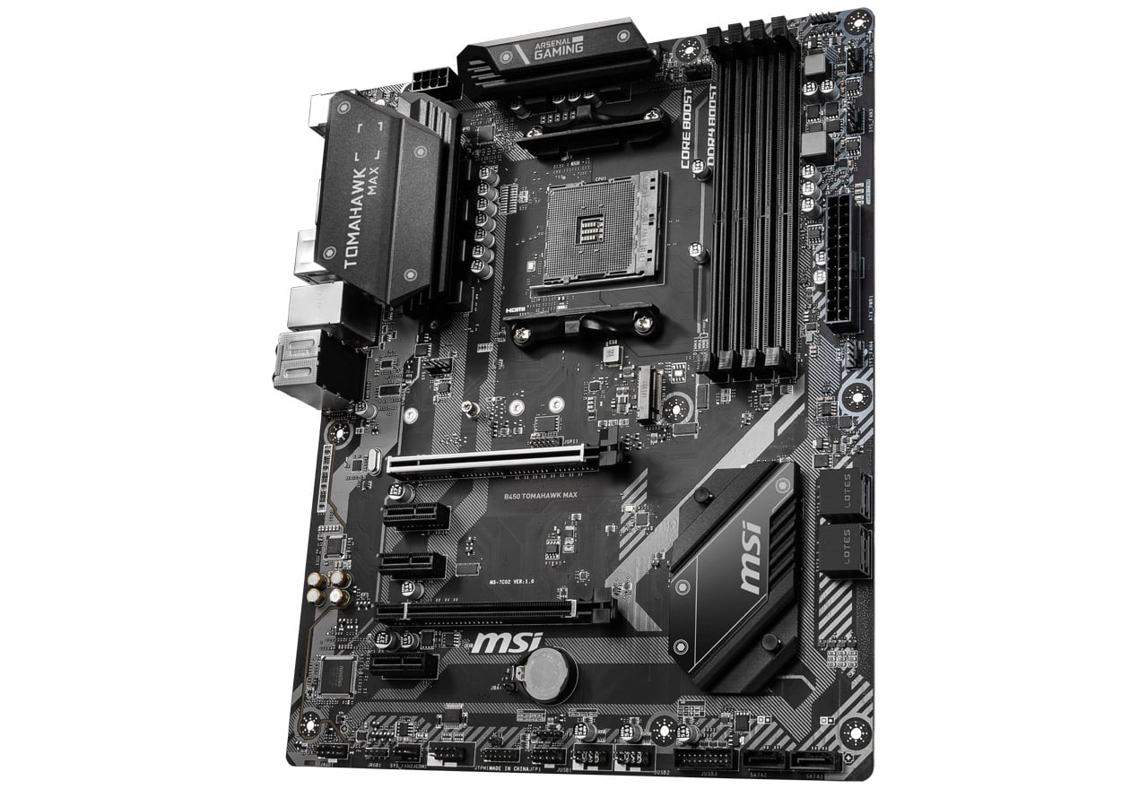 B450 TOMAHAWK MAX | MSI マザーボード AMD B450チップセット | 株式