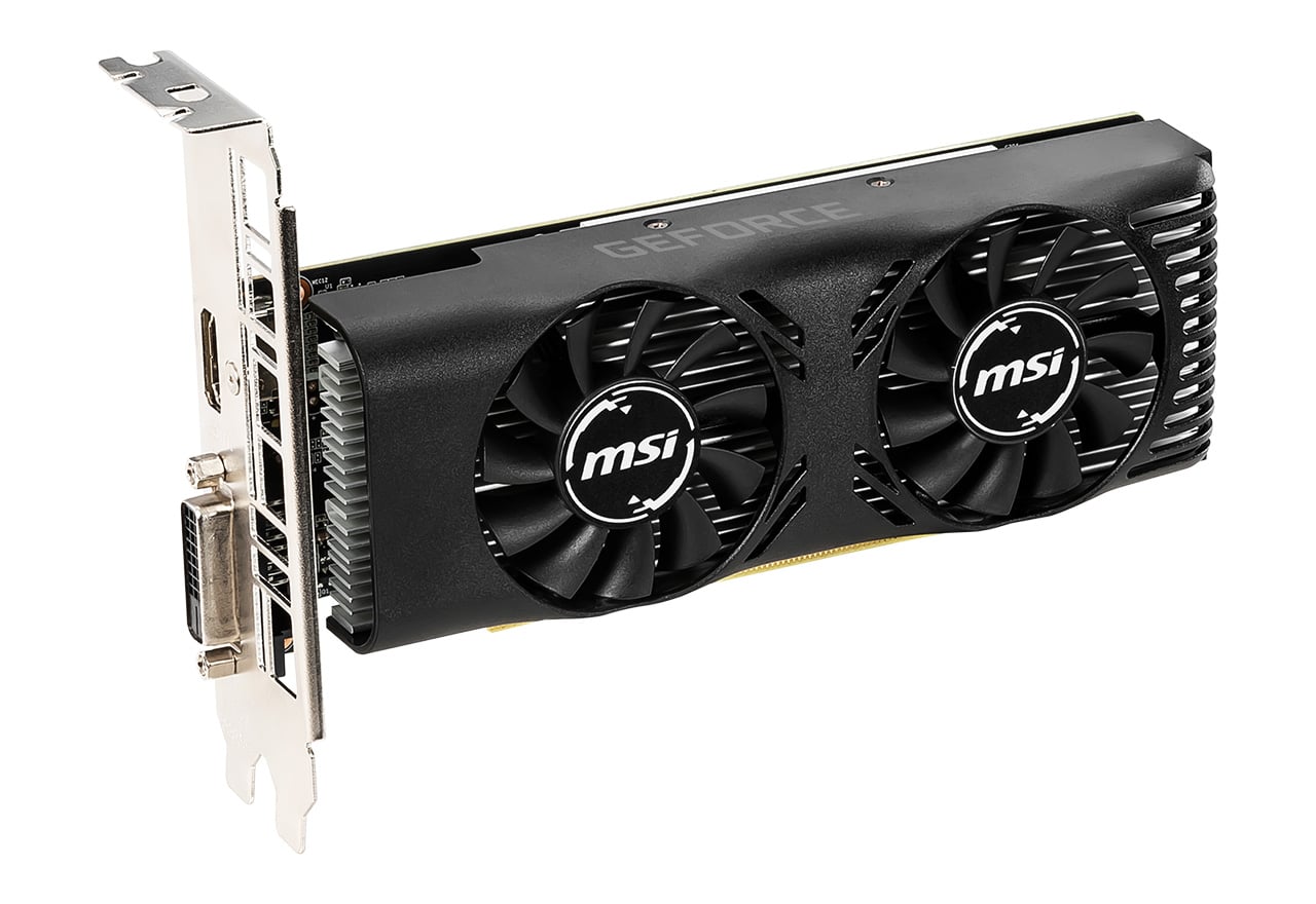 GeForce GTX 1650 4GT LP | MSI グラフィックボード GeForce GTX 1650