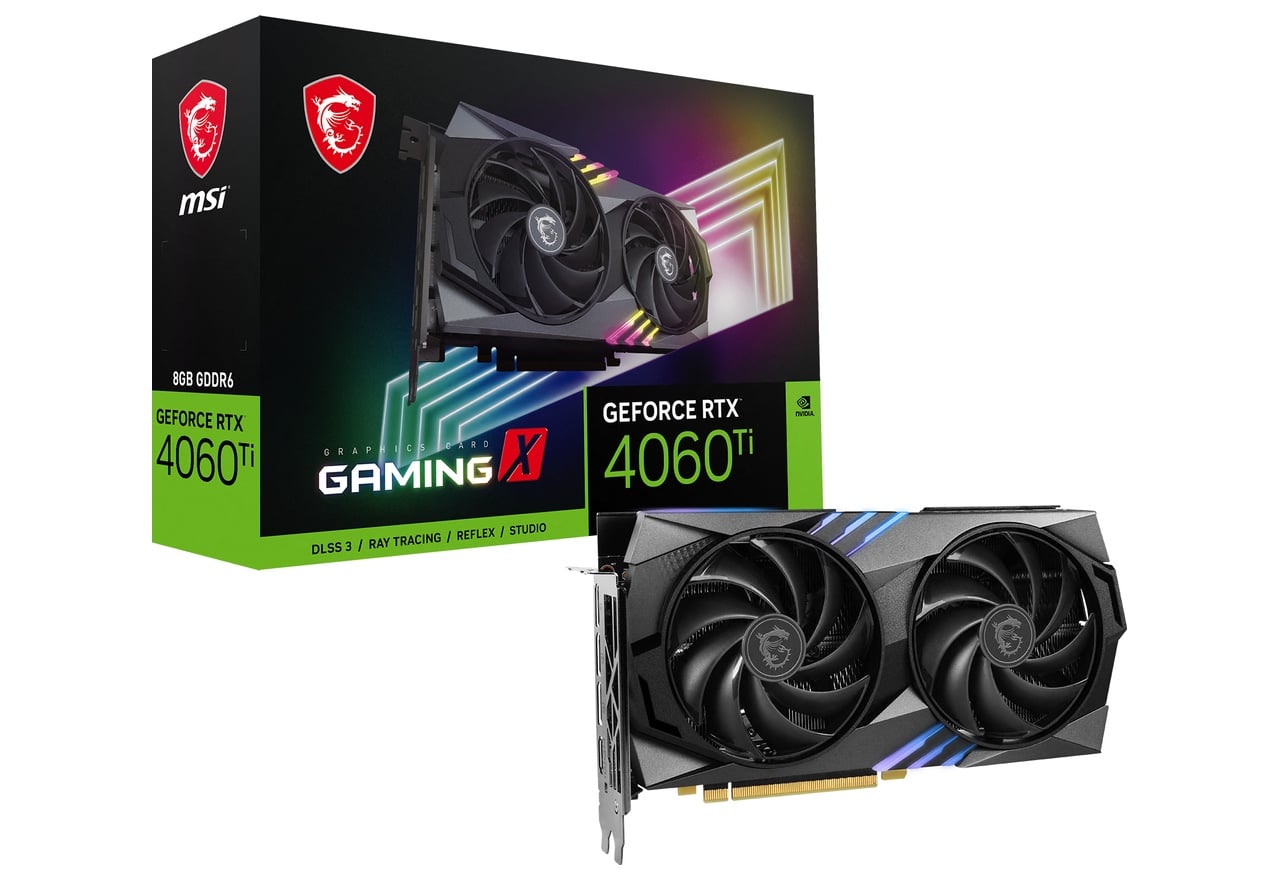 GeForce RTX 4060 Ti GAMING X 8G | MSI グラフィックボード GeForce