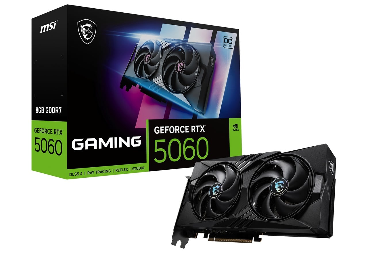 GeForce RTX 5060 8G GAMING OC | MSI グラフィックボード GeForce RTX