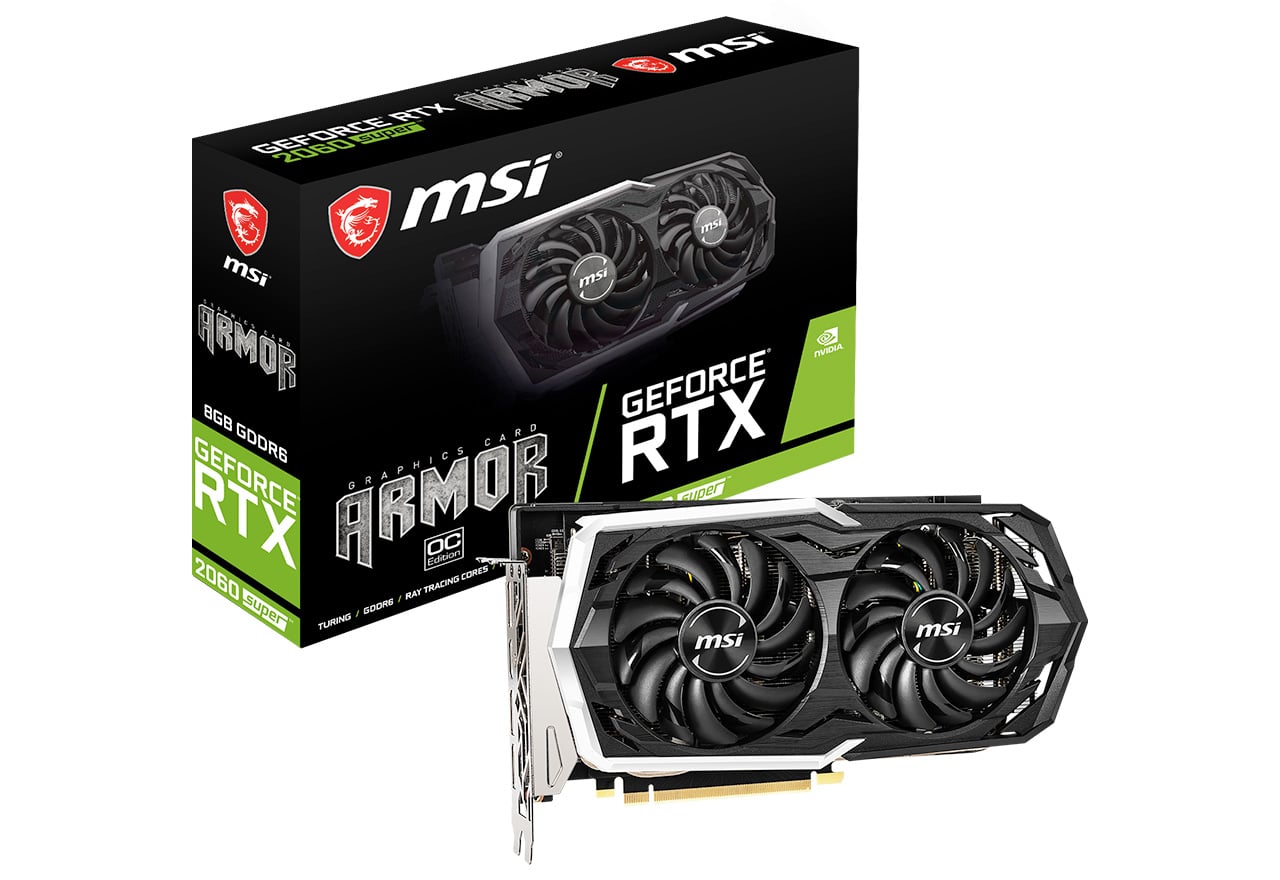 GeForce RTX 2060 SUPER ARMOR OC | MSI グラフィックボード GeForce