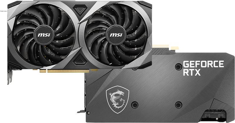 GeForce RTX 3060 Ti VENTUS 2X 8GD6X OC | MSI グラフィックボード