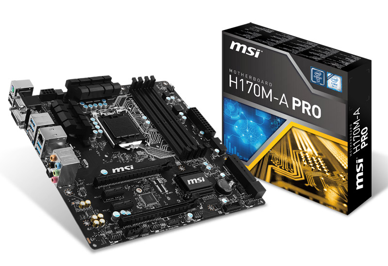 H170M-A PRO | MSI マザーボード Intel H170チップセット | 株式会社アスク