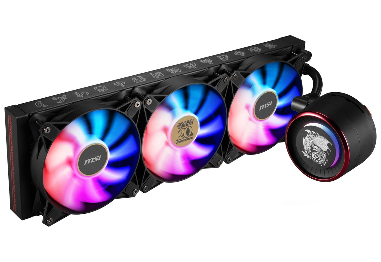 MAG CORELIQUID E360 MONSTER HUNTER EDITION | MSI 水冷一体型CPU