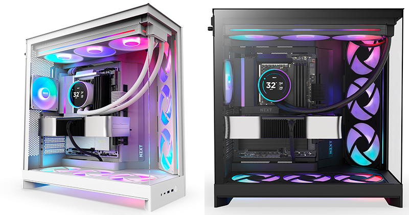 H9 Flow RGB+シリーズ | NZXT ミドルタワー型PCケース | 株式会社アスク