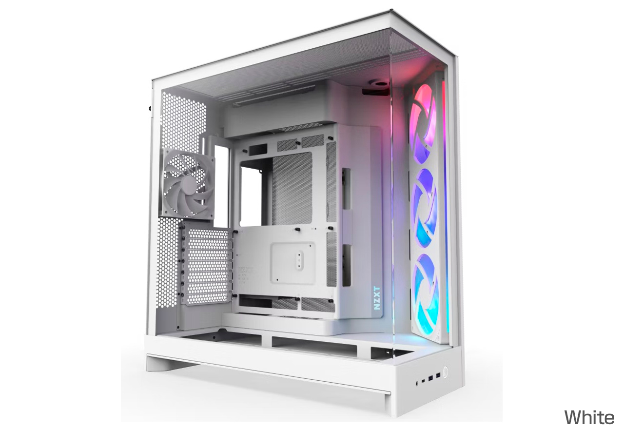 H9 Flow RGBシリーズ | NZXT ミドルタワー型PCケース | 株式会社アスク