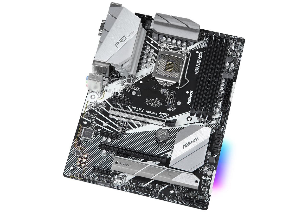 Z490 Pro4 | ASRock マザーボード Intel Z490チップセット | 株式会社