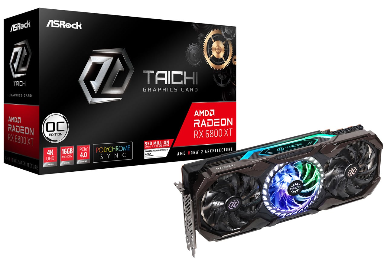 Radeon RX 6800 XT Taichi X 16G OC | ASRock グラフィックボード