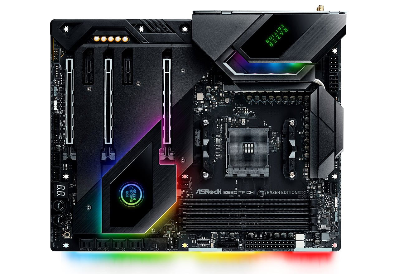 B550 Taichi Razer Edition | ASRock マザーボード AMD B550チップ