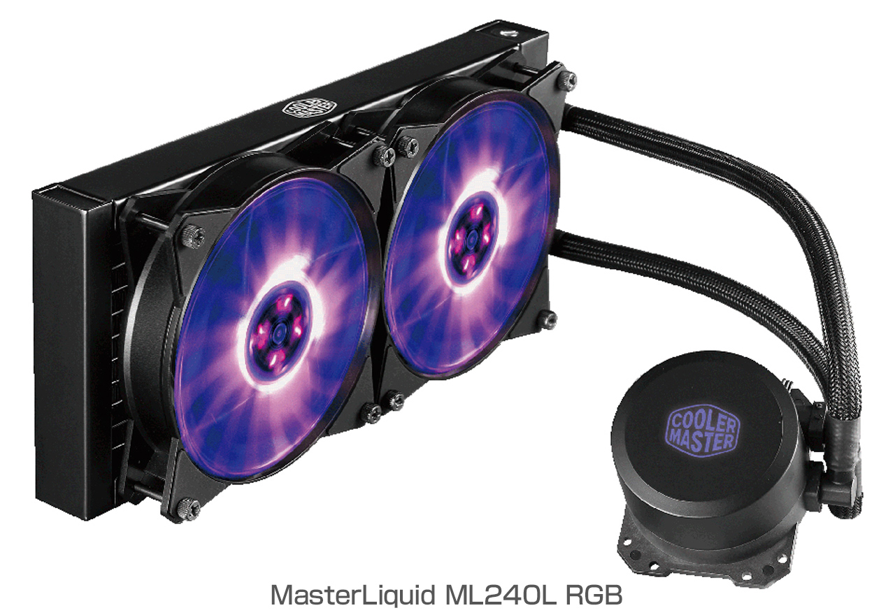 MasterLiquid ML RGBシリーズ | Cooler Master 水冷一体型CPUクーラー