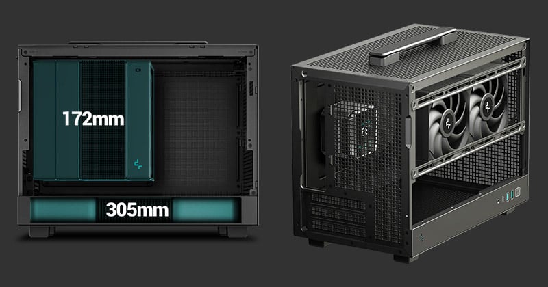 CH160 MESHシリーズ | DeepCool ミニPCケース | 株式会社アスク