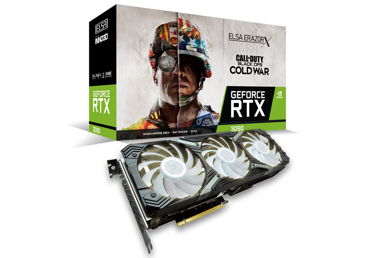 ELSA GeForce RTX 3090 ERAZOR X | ELSA GeForceシリーズ | 株式会社アスク