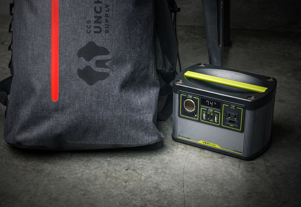 Yeti 200X (120V) Power Station | Goal Zero ポータブル電源 | 株式