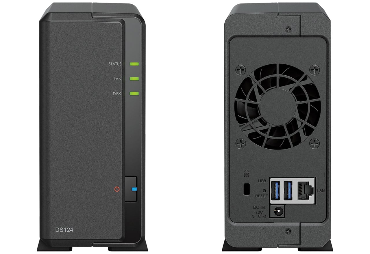 DiskStation DS124 | Synology 1ベイオールインワンNASキット | 株式