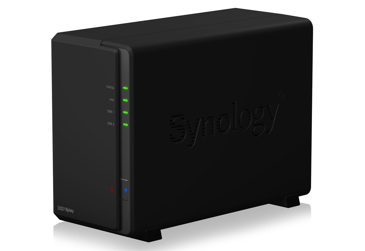 DiskStation DS218play | Synology 2ベイオールインワンNASキット