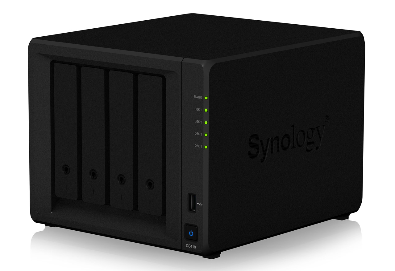 Synology NAS DS1817+(メモリ4GB増設済み) Synology NAS DS1817+(