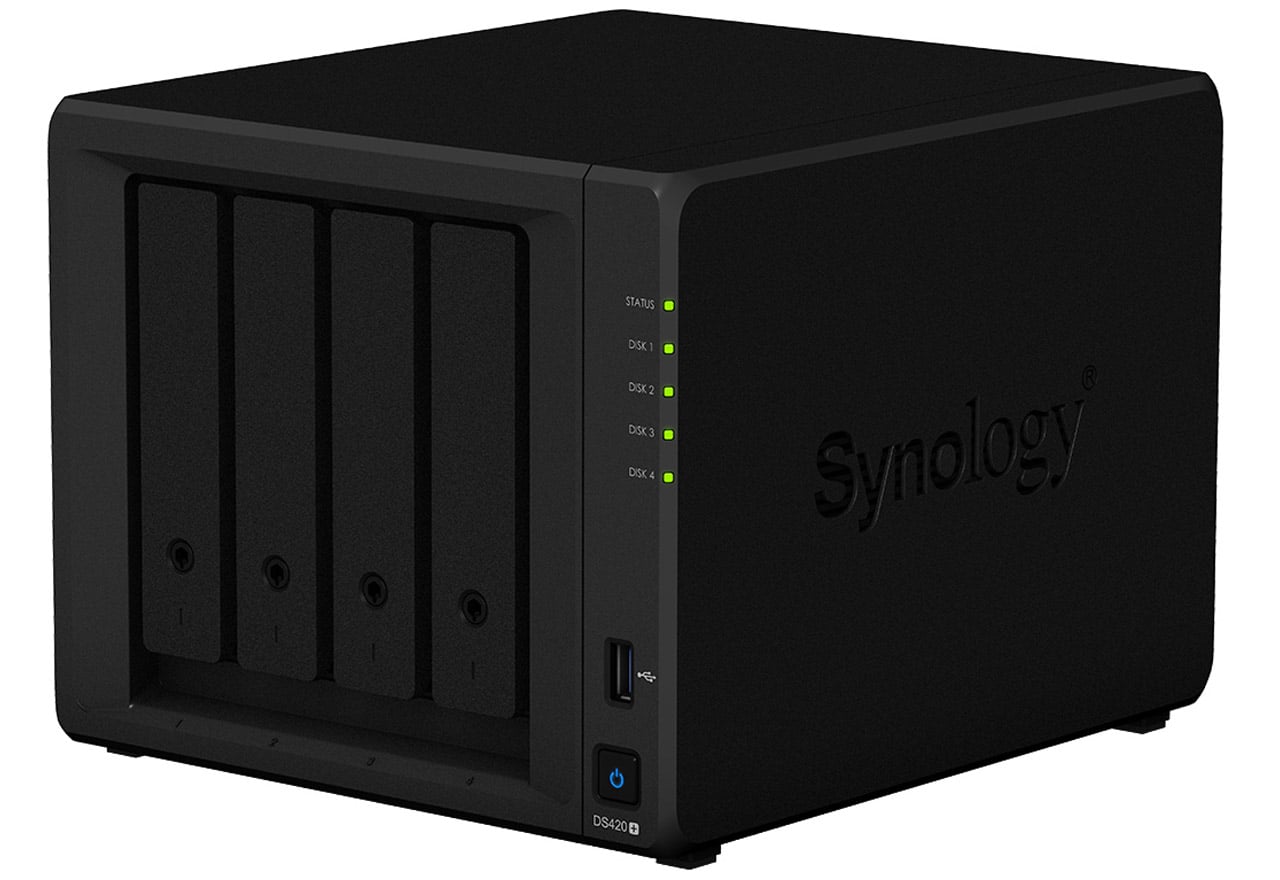 DiskStation DS420+ | Synology ビジネス向け 4ベイオールインワンNAS