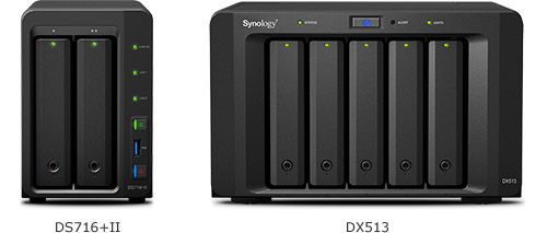 DiskStation DS716+II | Synology ビジネス向け 2ベイオールインワン