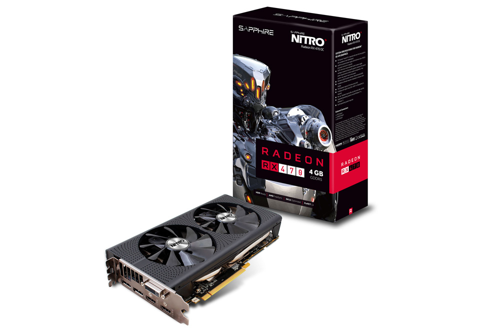 Sapphire NITRO+ Radeon RX 470 4G GDDR5 OC | SAPPHIRE グラフィック