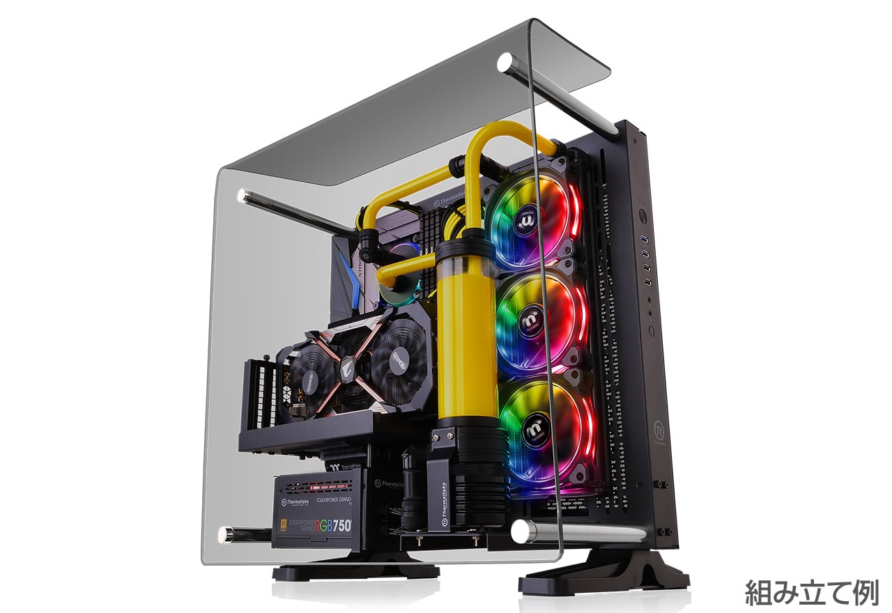 Core P3 TGシリーズ | Thermaltake オープンフレーム型PCケース | 株式