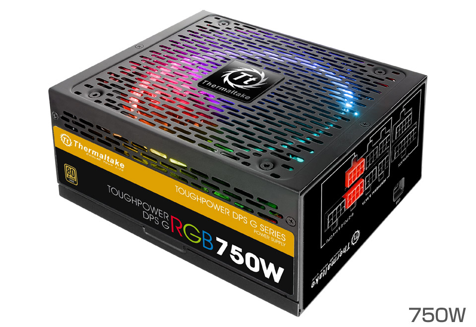 TOUGHPOWER DPS G RGB GOLDシリーズ | Thermaltake 電源ユニット