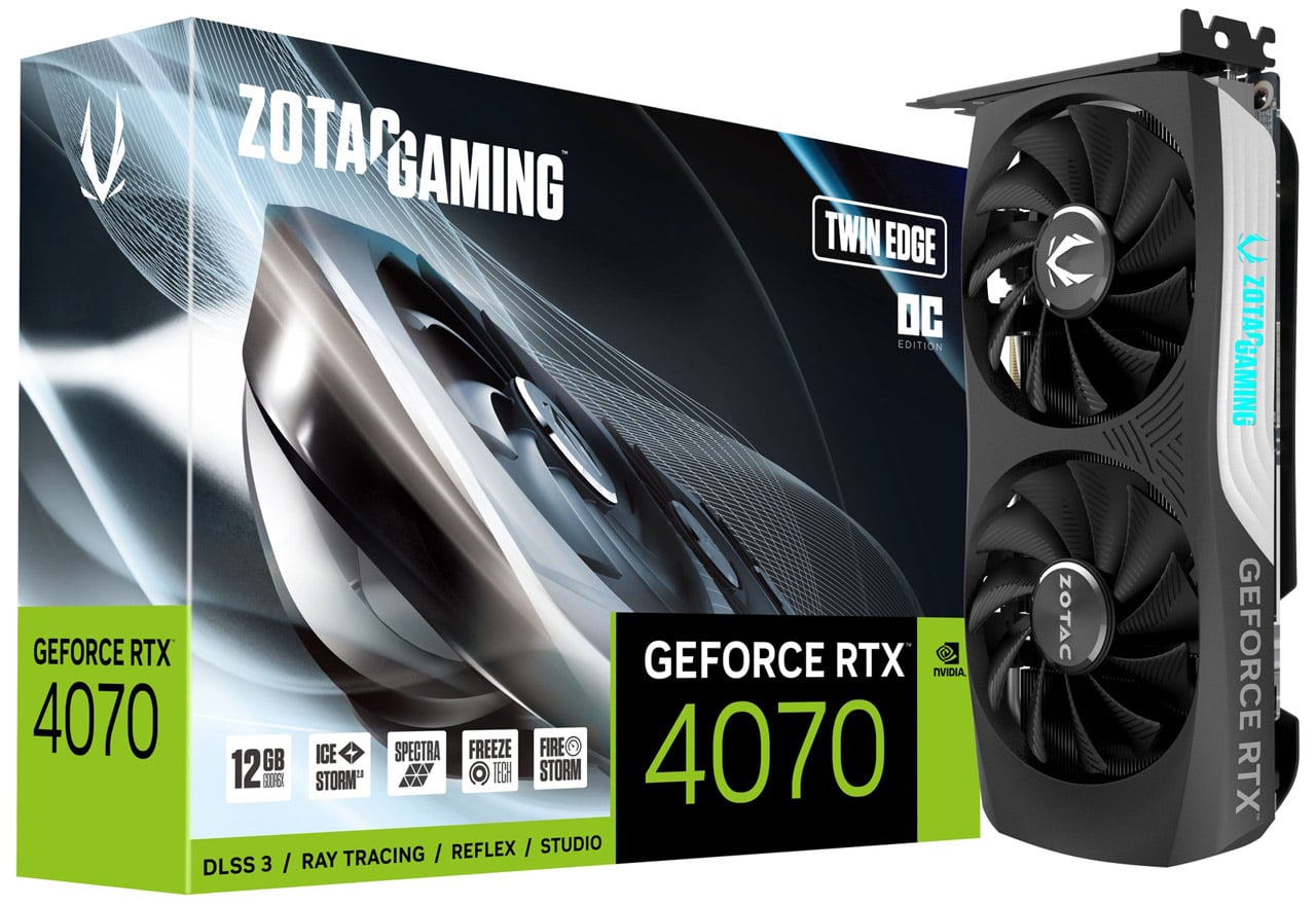 ZOTAC GAMING GeForce RTX 4070 Twin Edge OC | ZOTAC NVIDIA