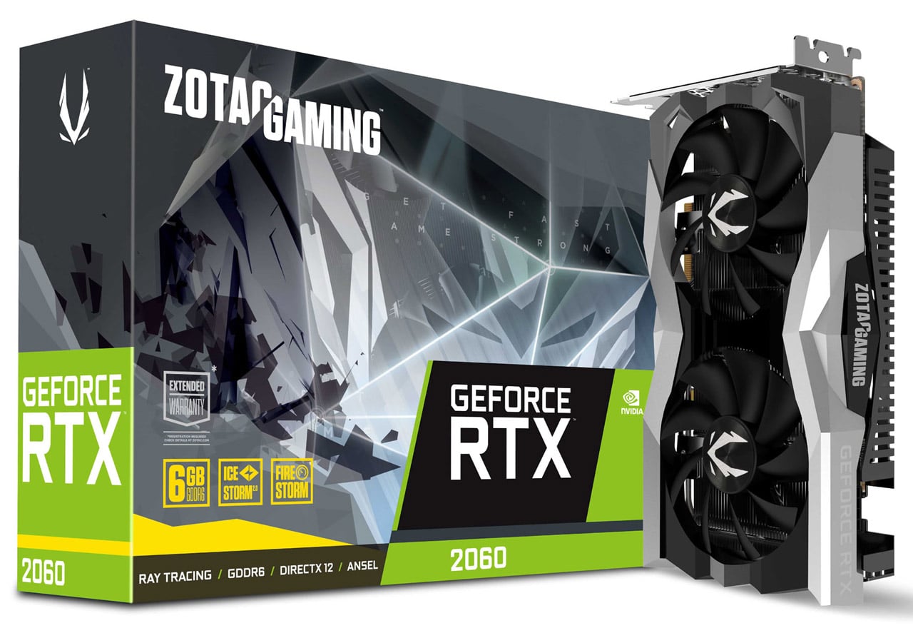 ZOTAC GAMING GeForce RTX 2060 Twin Fan | ZOTAC NVIDIA グラフィック