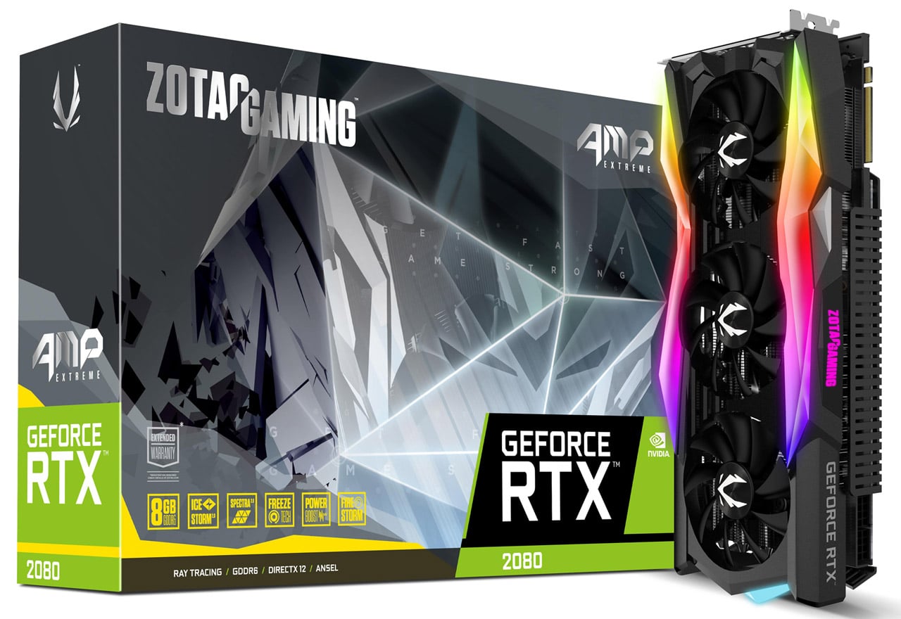 ZOTAC GAMING GeForce RTX 2080 AMP Extreme | ZOTAC NVIDIA