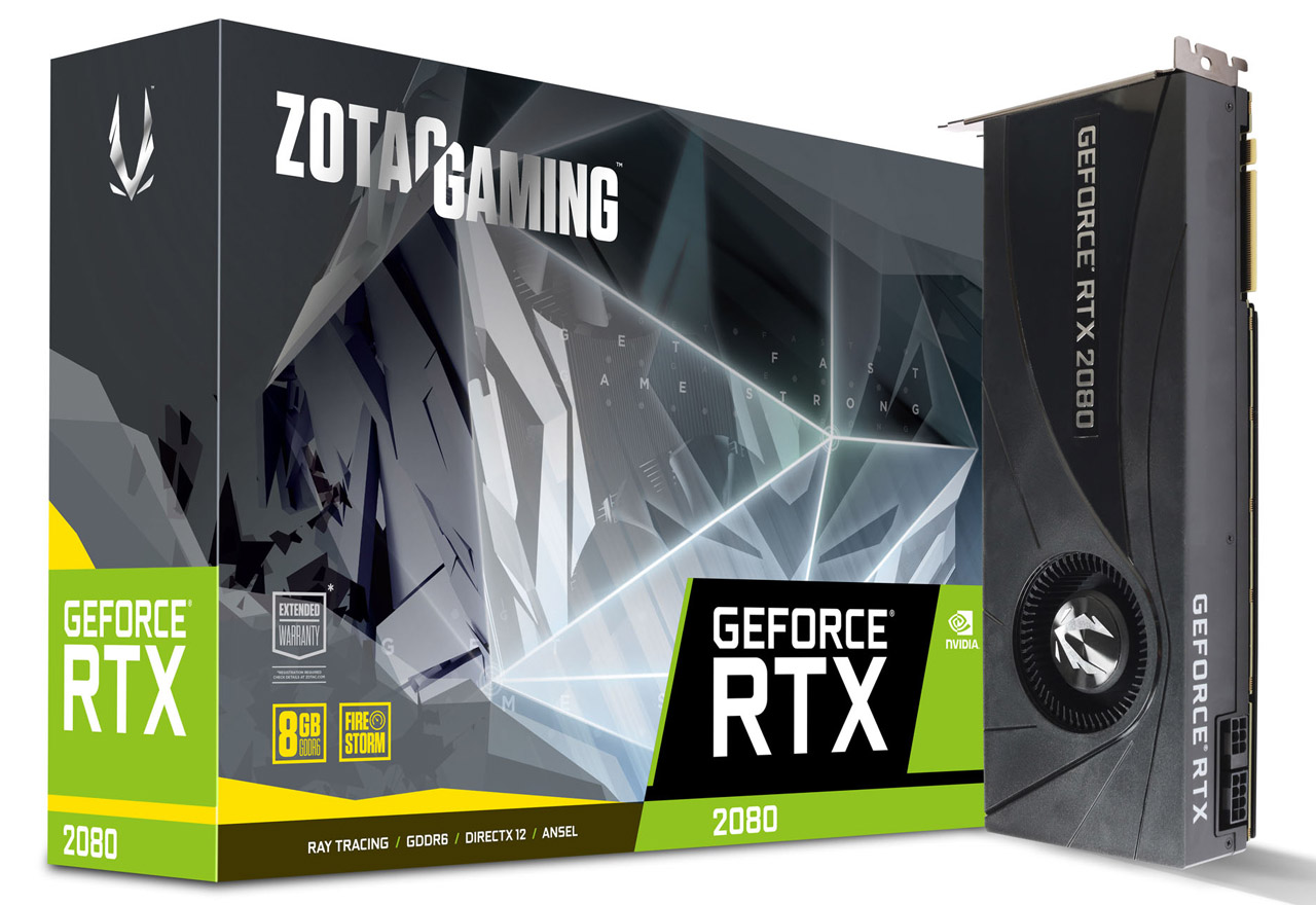 ZOTAC GAMING GeForce RTX 2080 Blower | ZOTAC NVIDIA グラフィック