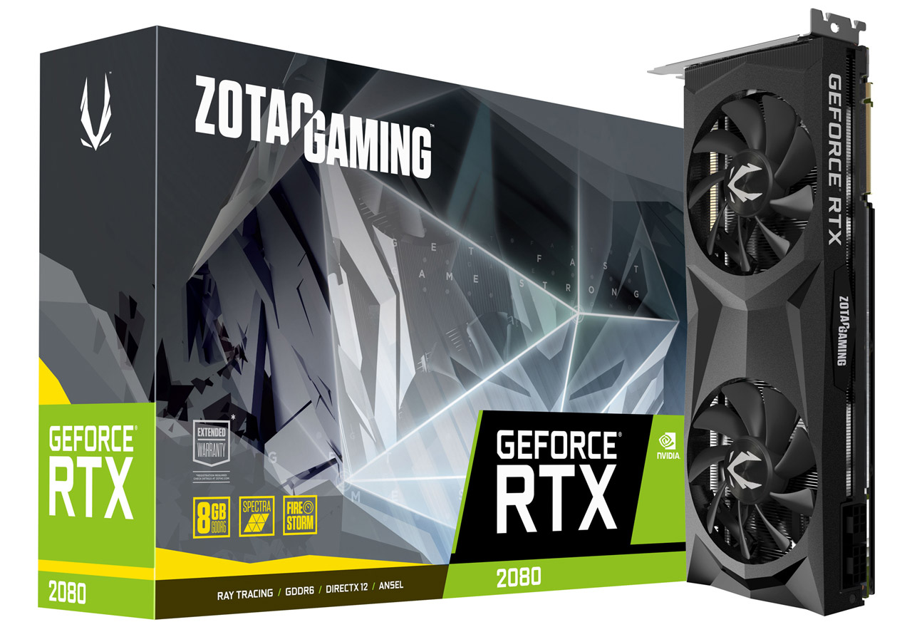 ZOTAC GAMING GeForce RTX 2080 Twin Fan | ZOTAC NVIDIA グラフィック