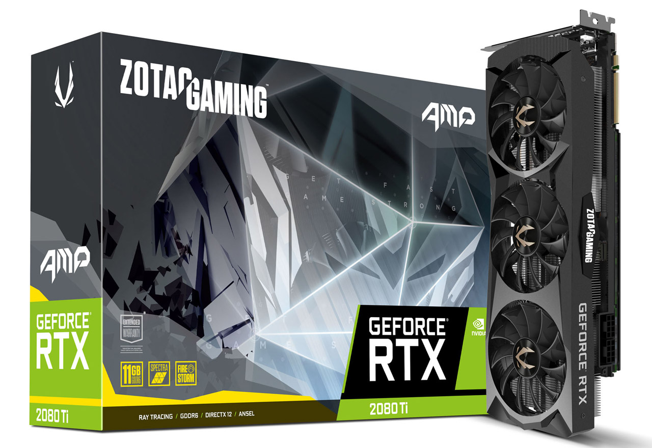 ZOTAC GAMING GeForce RTX 2080 Ti AMP Edition | ZOTAC NVIDIA