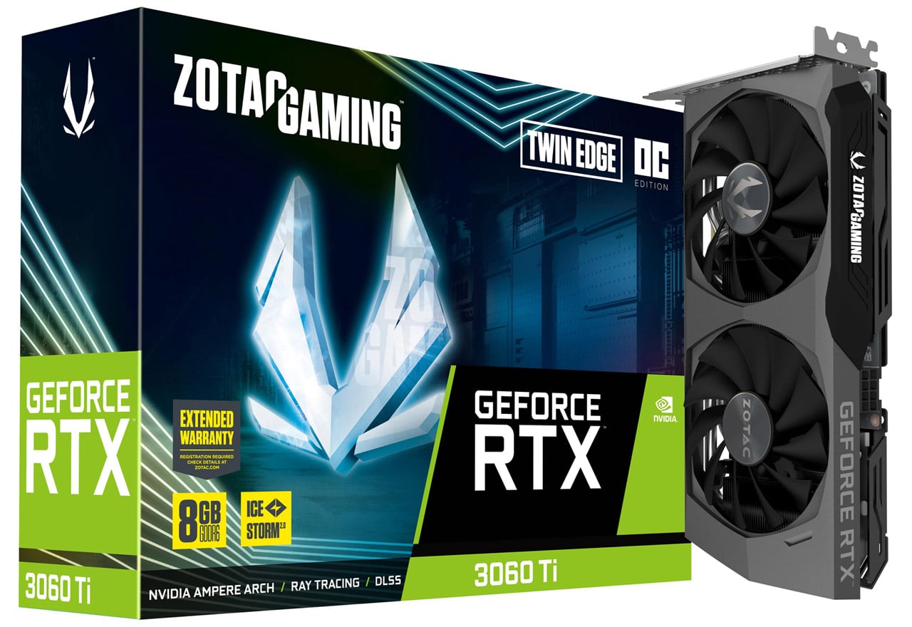 ZOTAC GAMING GeForce RTX 3060 Ti Twin Edge OC | ZOTAC NVIDIA