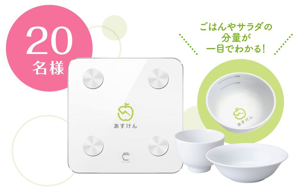 あすけん｜ あすけんのある生活セットのご紹介