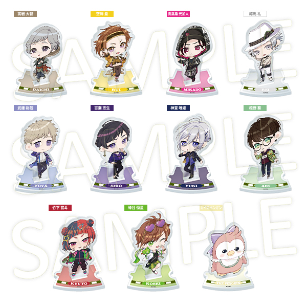 ランダムミニキャラアクリルスタンド＜B＞ (ランダム封入/全11種